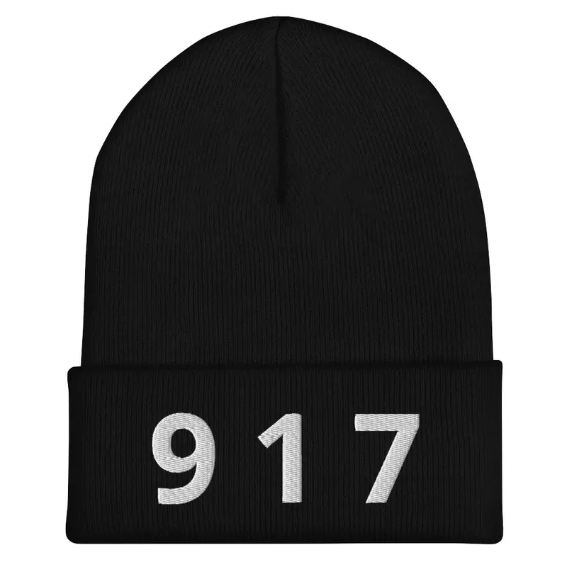 917 Black Ski Cap