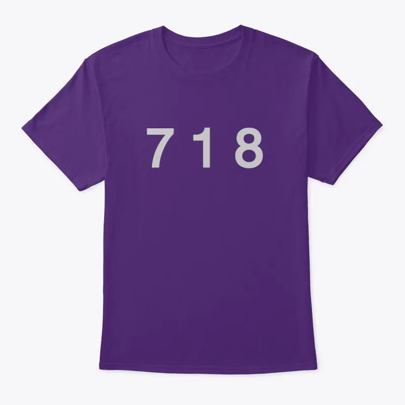 718 Phone Area Code Dark T-Shirts