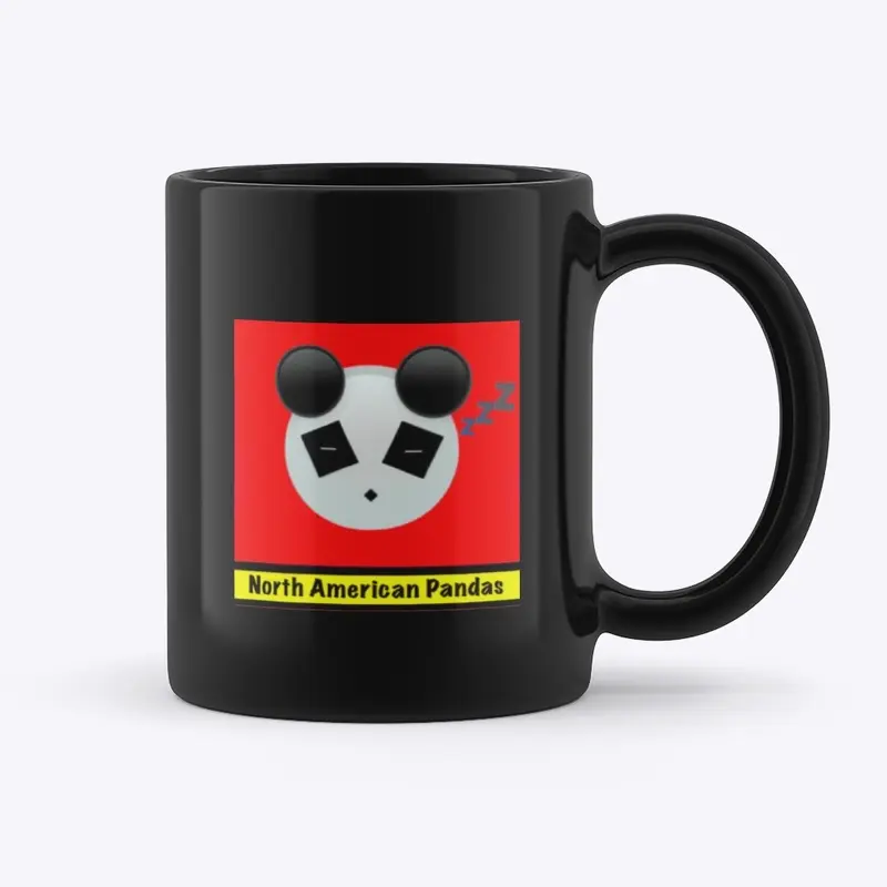 Drinkware Black Mug Double Logo