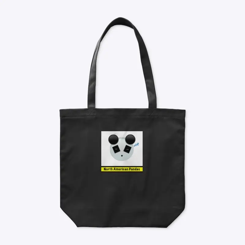 Tote bag panda logo