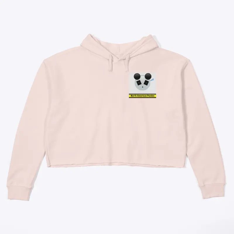 Women’s Crop Sweatshirt small panda logo