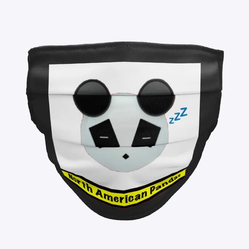 Mask with Panda face logo