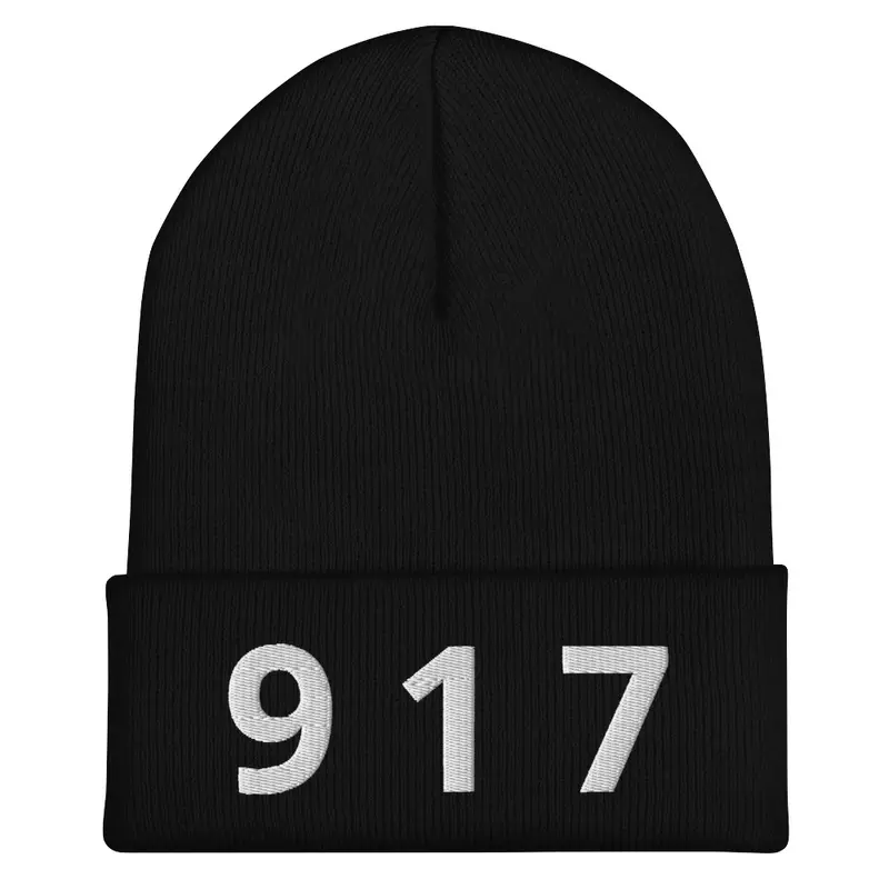 917 Black Ski Cap